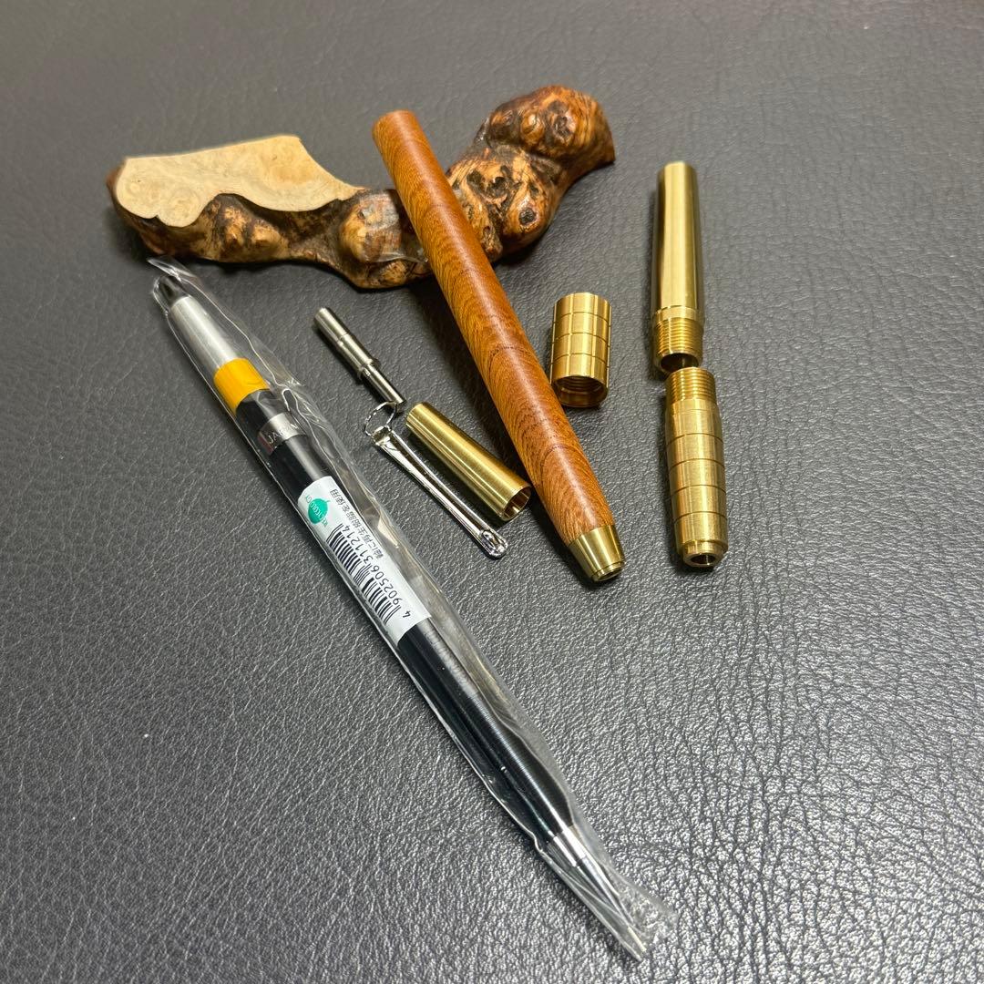 どるふぃん　127ケヤキPG-5用カスタム木軸　低重心テーパー