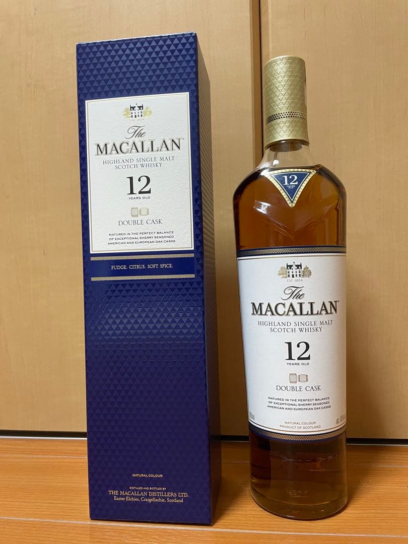 The Macallan 12年 ザ・マッカラン ダブルカスク 700ml