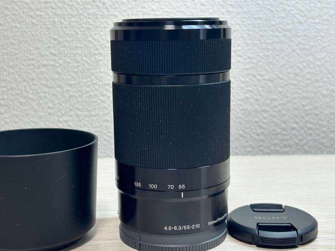 【未使用】Sony E 55-210mm OSS ズームレンズ