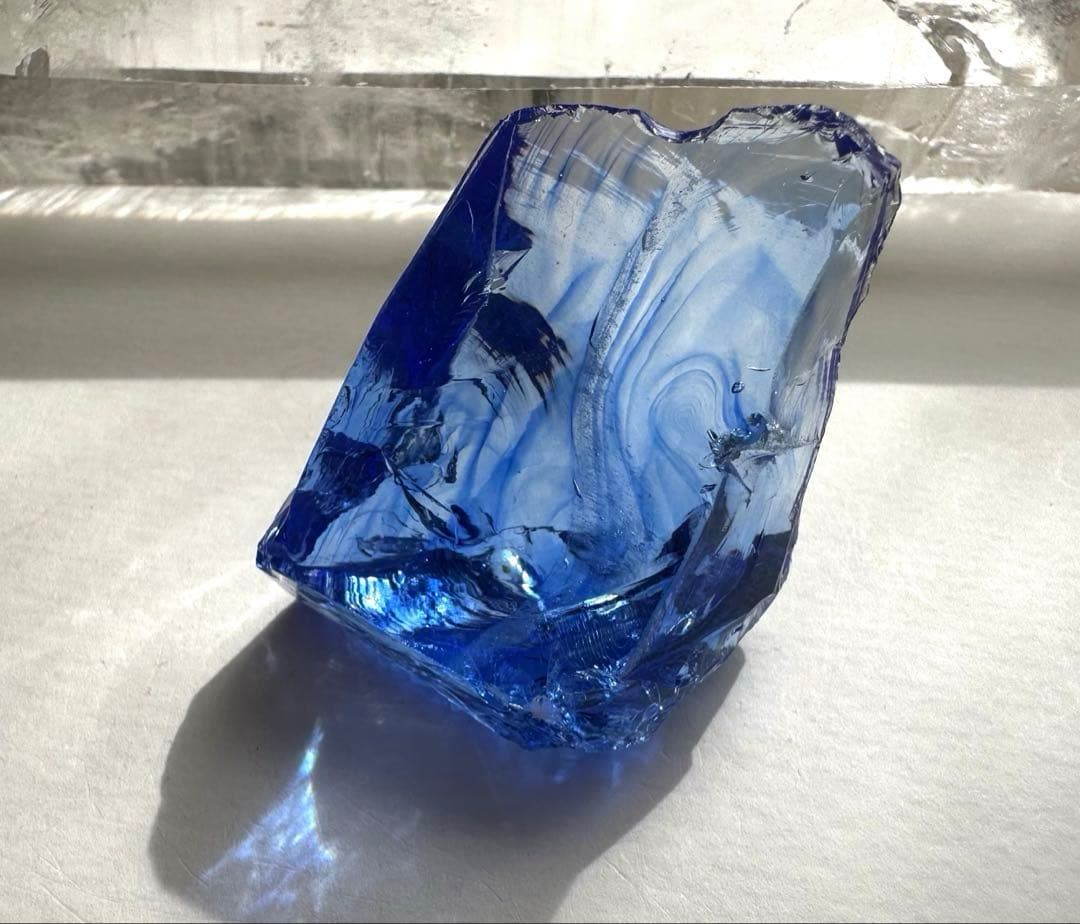 貴重シエラネバダ山脈アンダラクリスタル原石　ブルー　レムリアヒーリング瞑想　覚醒