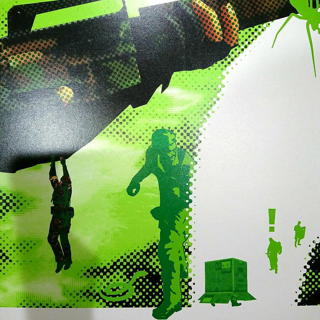 L GEAR SOLID 3 3DS 両面 B2ポスター メタルギア3