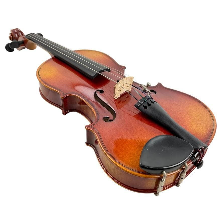 黄金期●鈴木バイオリン No.300● 1/8 1988年製 一枚板 極艶杢