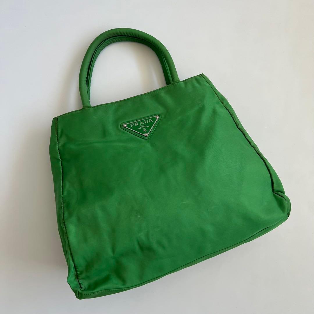 バッグ 90s PRADA TESSUTO NYLON TOTE HAND BAG