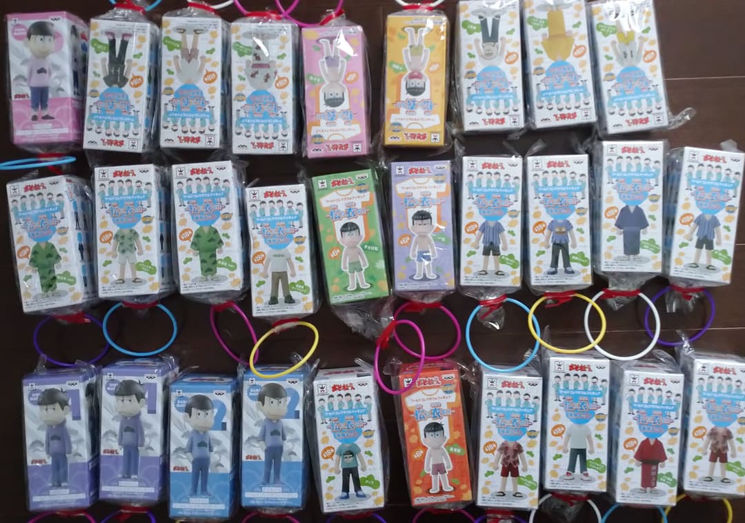 おそ松さん フィギュア 松に衣を ワーコレ 纏め売り