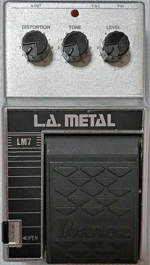 ■Ibanez L.A. L LM7 レア DISTORTION