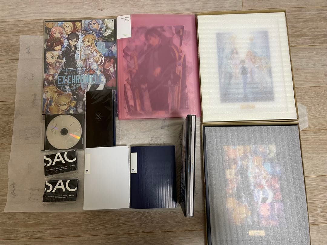 【希少・未使用品】ソードアート・オンライン エクスクロニクル セット