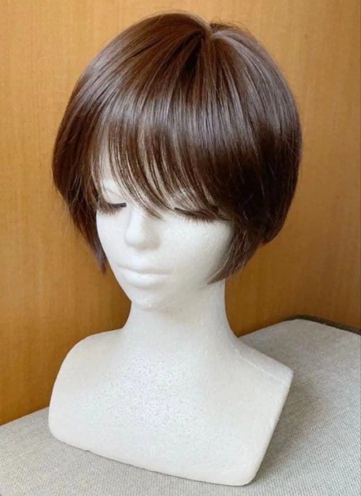 未使用品　リネアストリア「天使のリーフショート」S　チョコブラウン VALAN