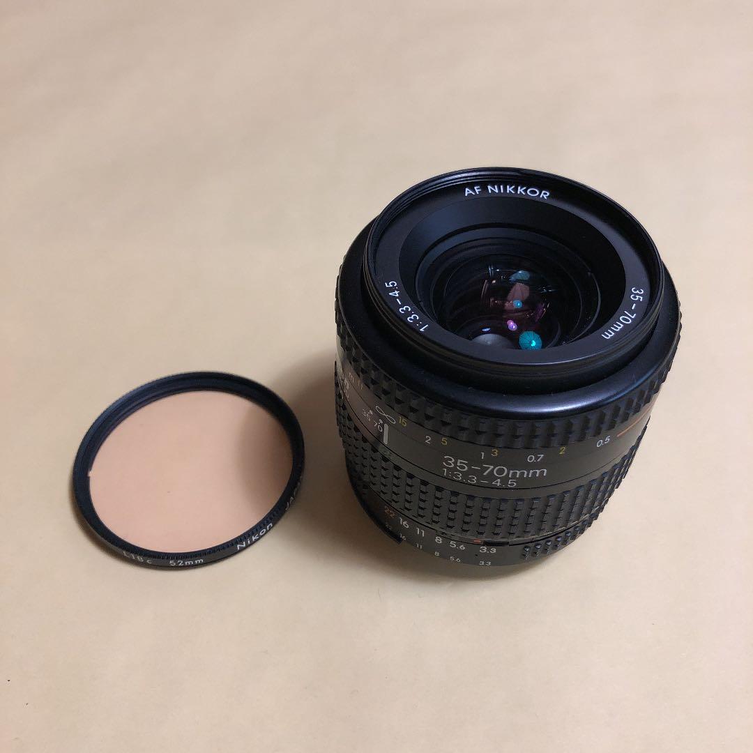 Nikon AF-Nikkor 35-70mmレンズ＋フィルター