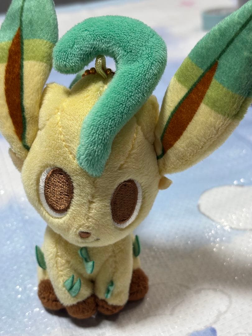 ポケモンタイム イーブイ　コレクション リーフィア ぬいぐるみ　マスコット