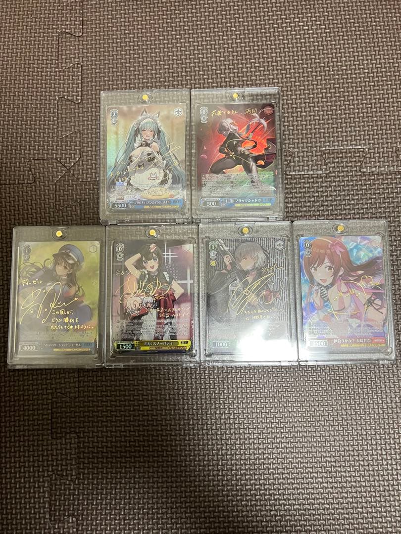 ヴァイスシュヴァルツ 勝利の女神NIKKE SP とおまけ複数枚セット