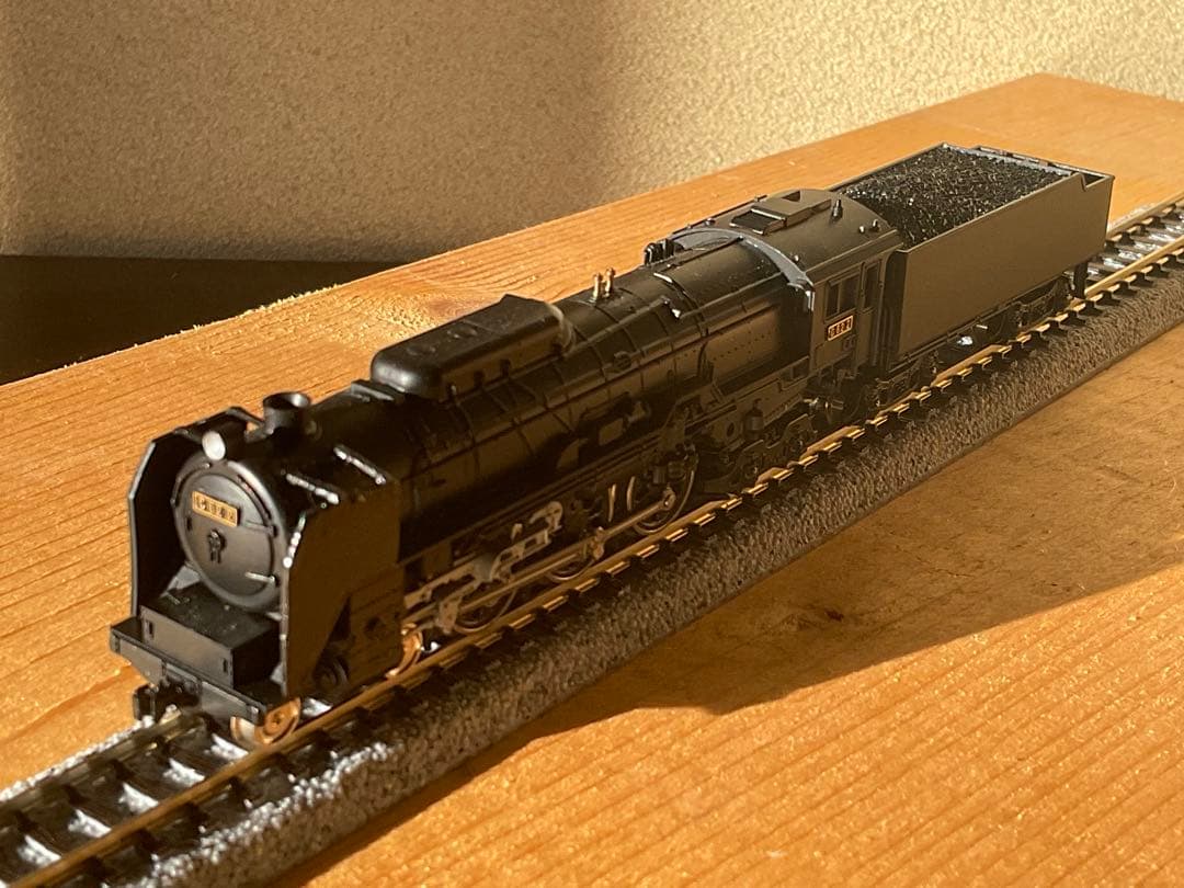 KATO 蒸気機関車C62 C57 C58 D51 4台客車パワコンおまけ付