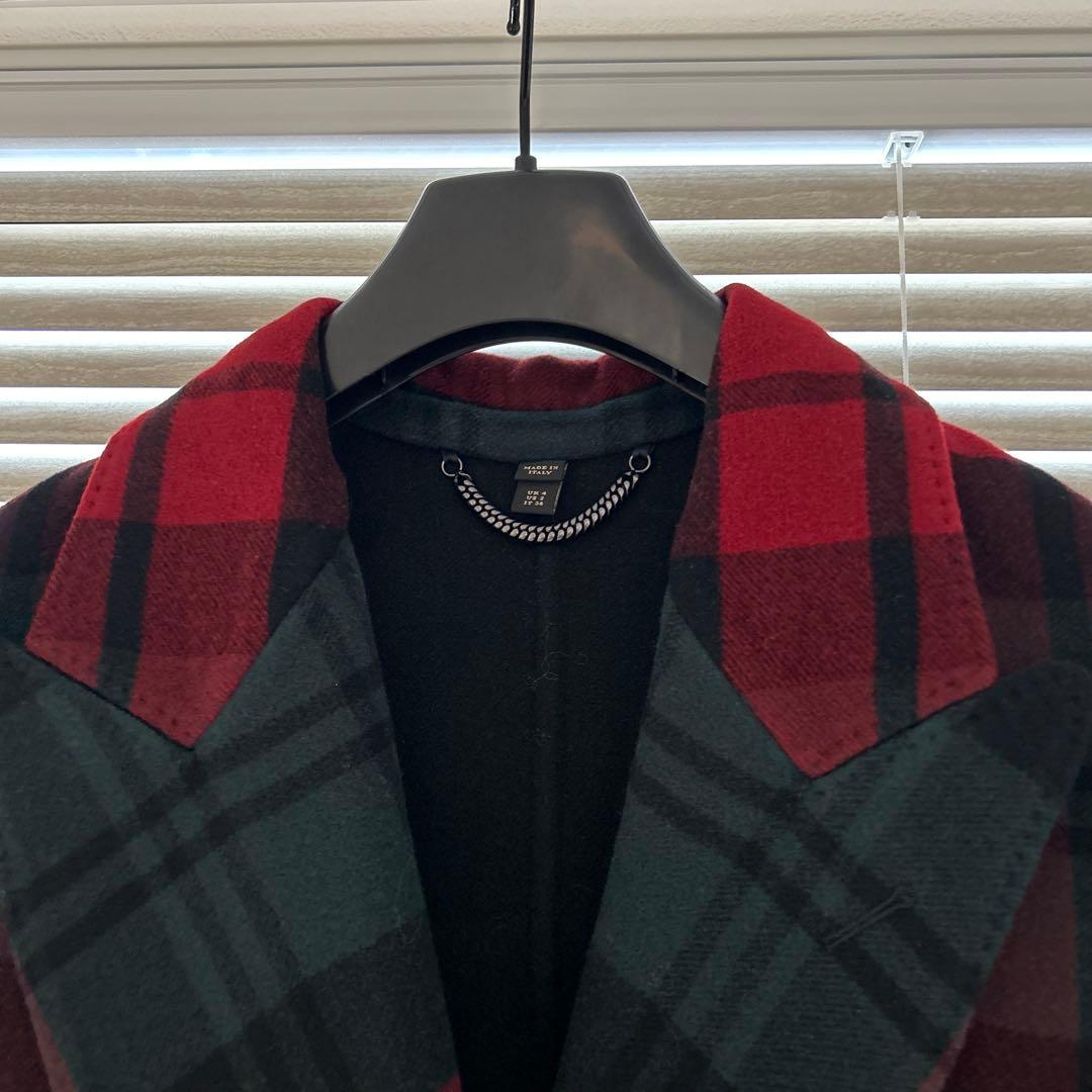 Burberry チェック柄 ロングコート