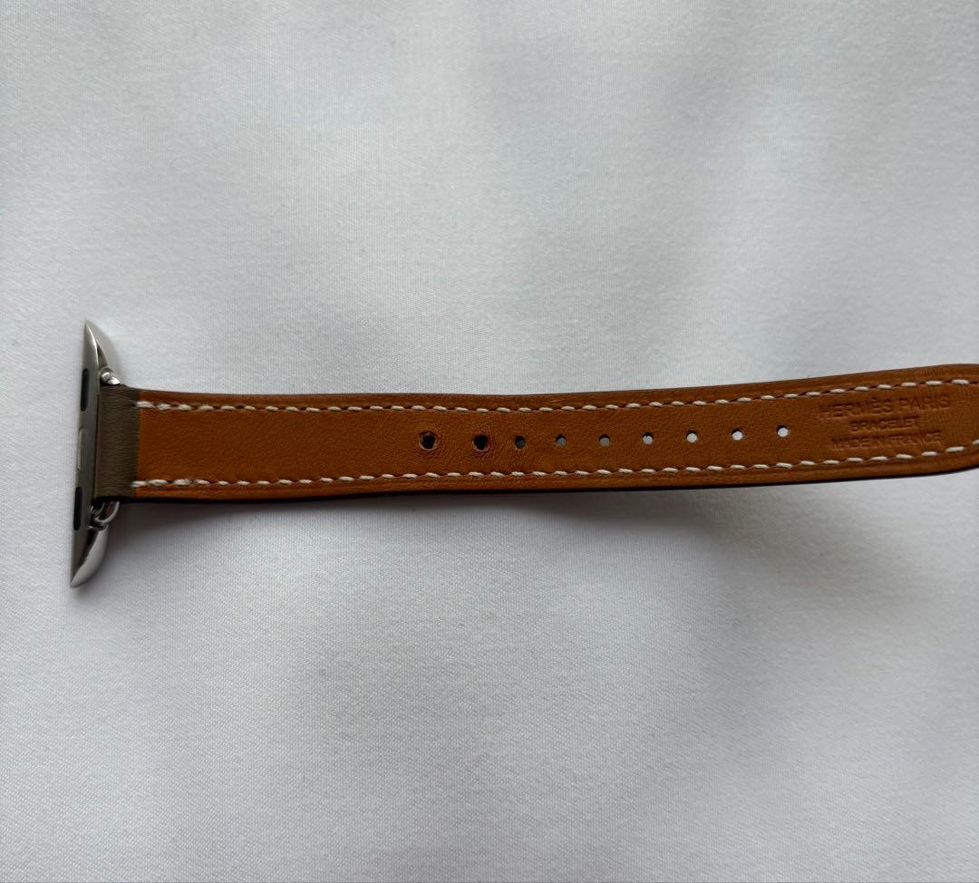 Apple WatchのHERMESバンド。エトゥープ。シンプルトゥール。