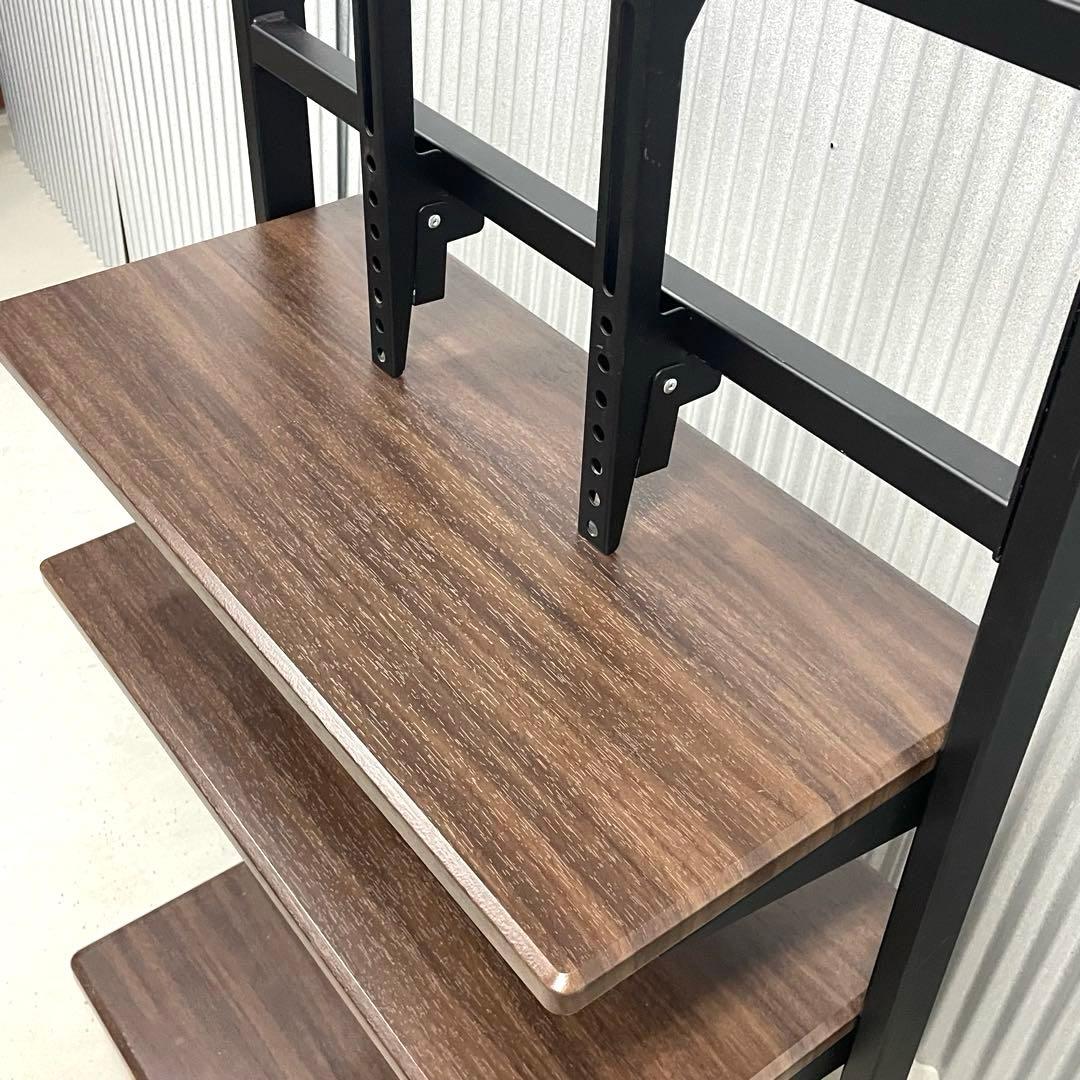 【ハヤミ工業】 TIMEZ KF-770 壁寄せテレビスタンド 付属品多数