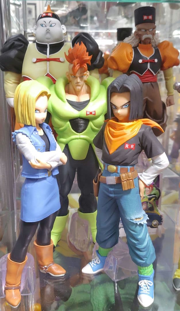 ドラゴンボール　一番くじ　人造人間　5体セット