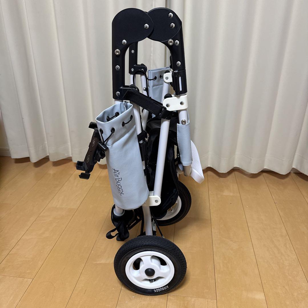 Airbuggy エアバキー ペットカート ブレーキ付き フレーム カバー付き
