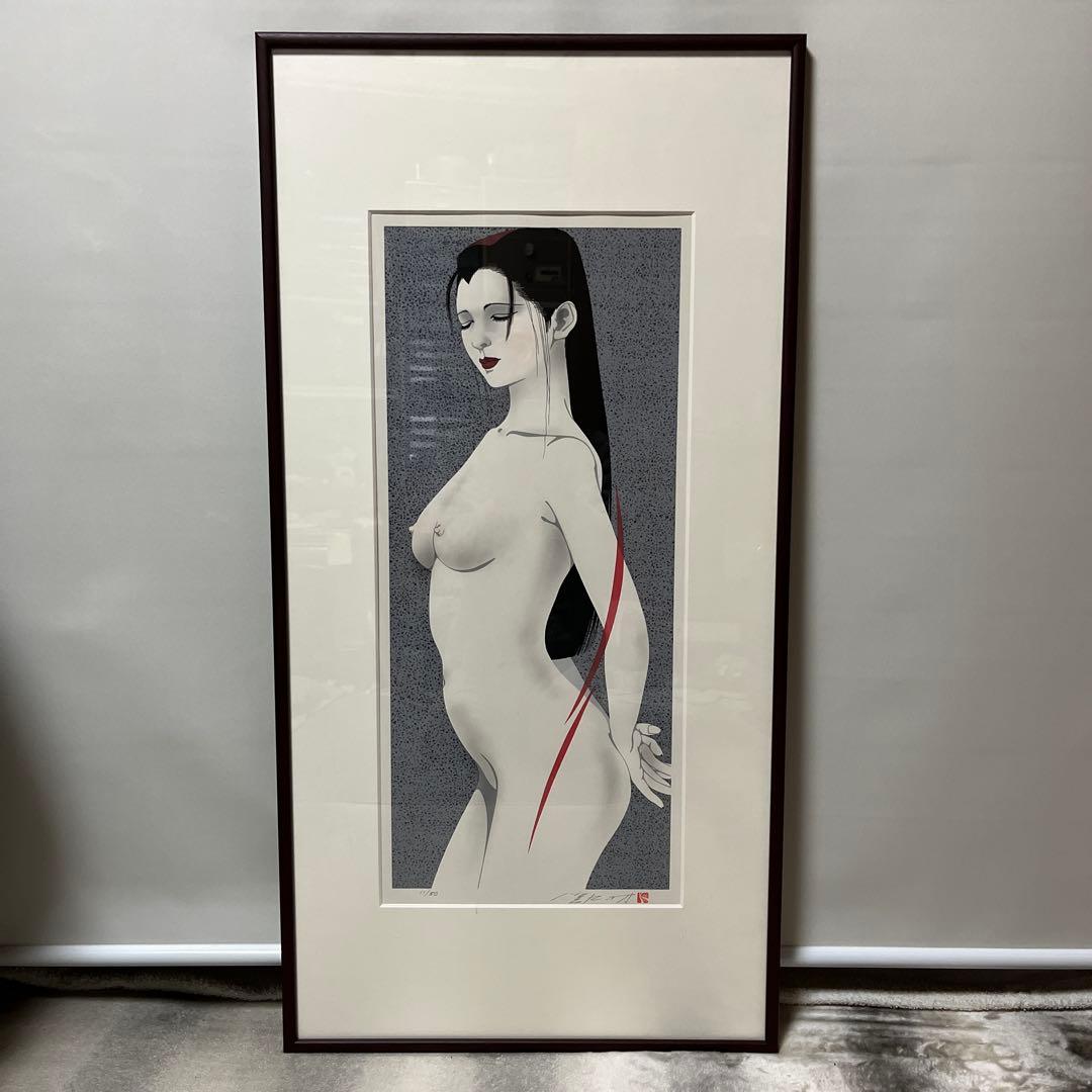 リトグラフ 女性像 限定版 11/50