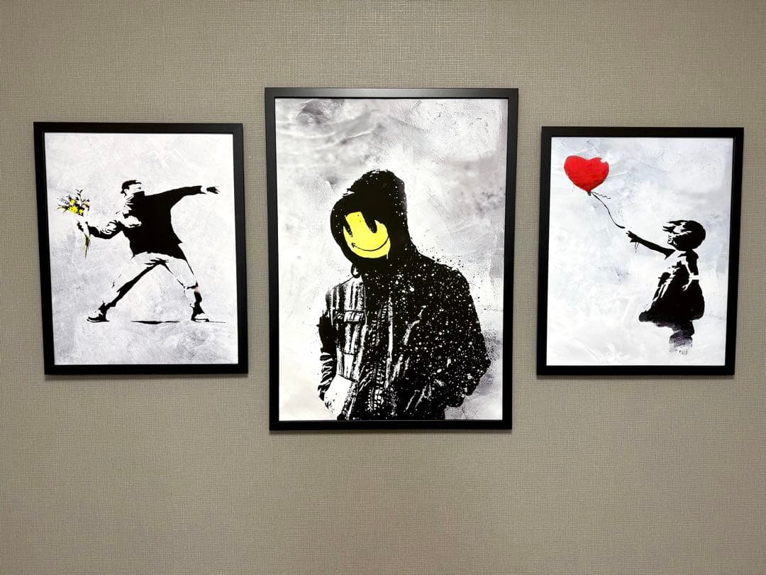 No.91♡半額祭♡キャンバスアート　ブランドアート　バンクシー　バスキア