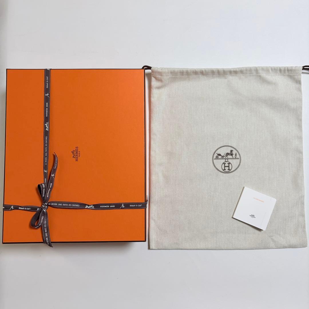 美品　エルメス ケリー25 空き箱 巾着袋 080 バッグ　コンスタンスエラン