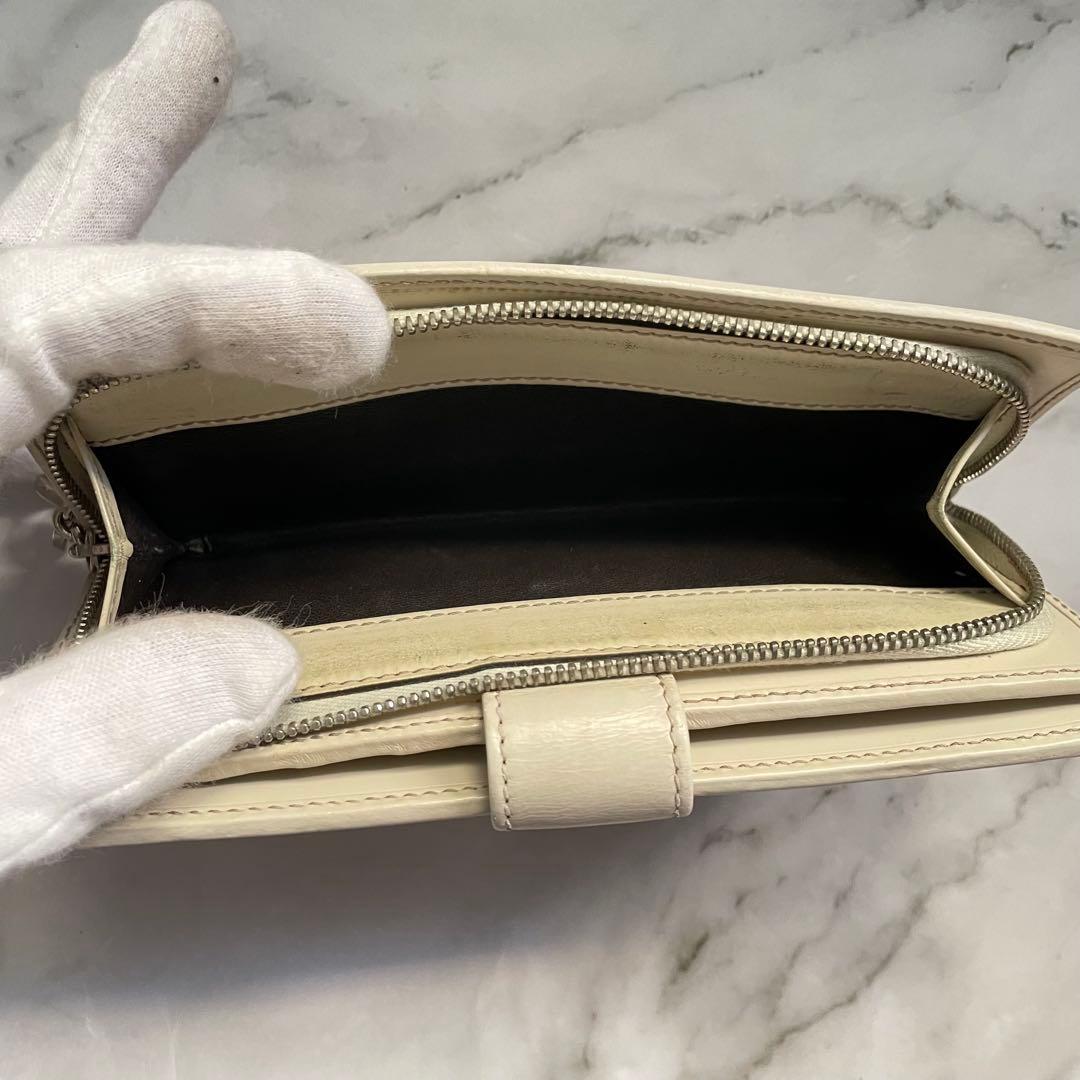 GUCCI グッチ　GGキャンバス　長財布　L字ファスナー　美品　0107-⑦