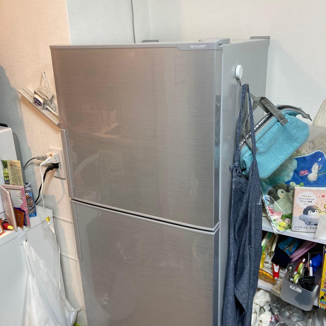 【2/2発送限定・送料込】シャープ 225L SJ-D23B-S　2ドア冷蔵庫