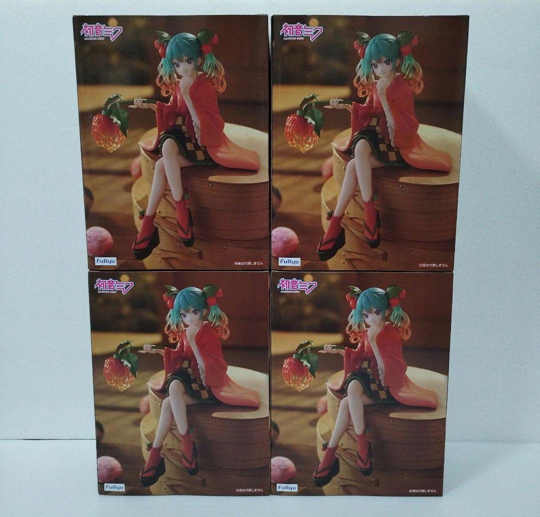 初音ミクぬーどるストッパーフィギュア Flower Fairy ほおずき 4個