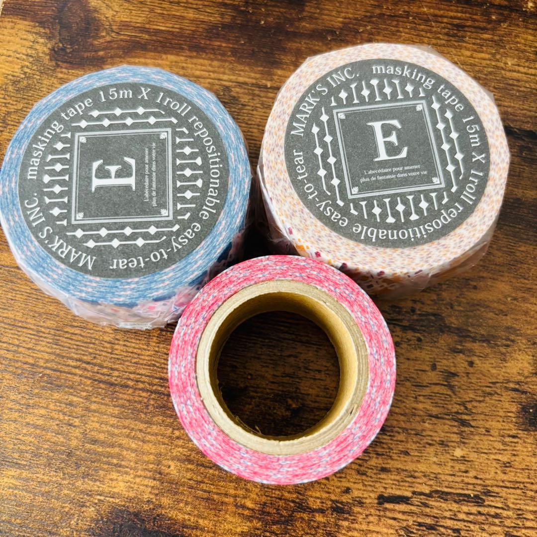 マークス　廃盤マスキングテープ　ラベセデールパーエビ　マステ