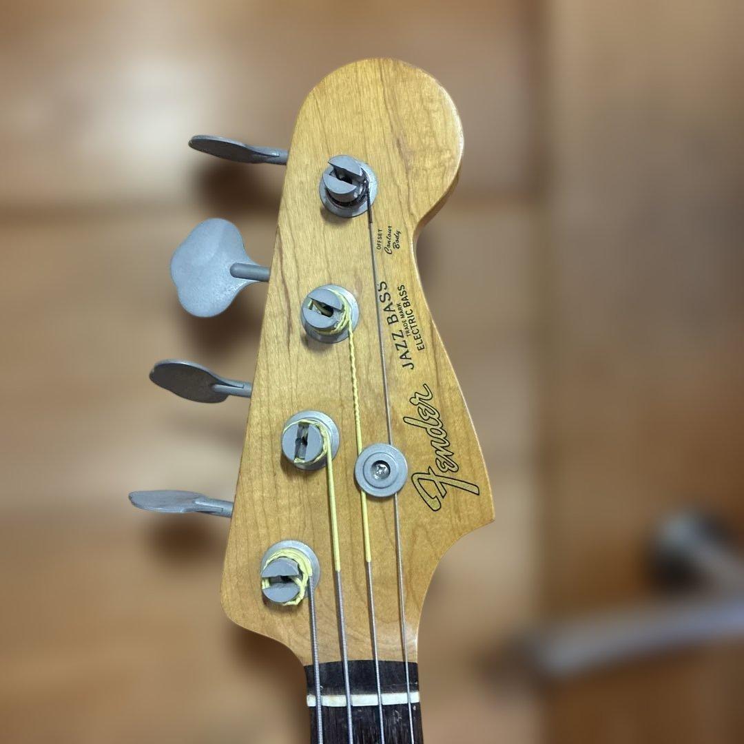 Fender Japan ジャズベース フレットレス ブラウンサンバースト