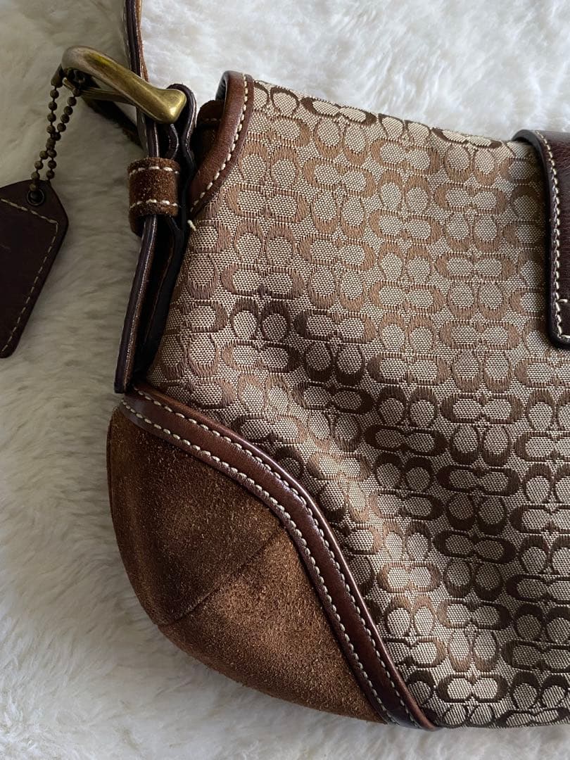 OLD COACH オールド コーチ ソーホー スエード ミニシグネチャー