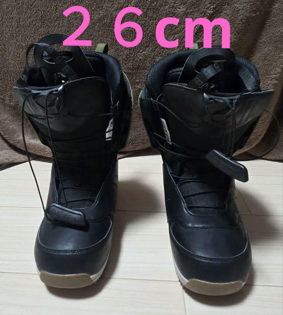 Salomon スノーボードブーツ ブラック/オリーブ