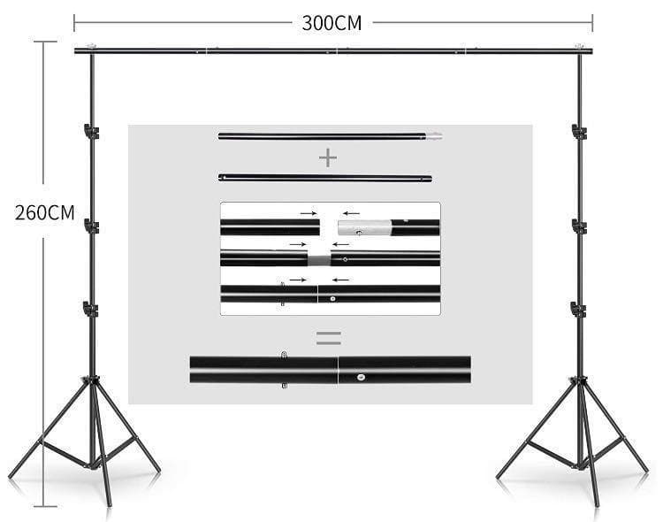 ❤プロ用スタジオ撮影照明キット❣初心者でも使いやすい本格的で豪華フルセット♪❤