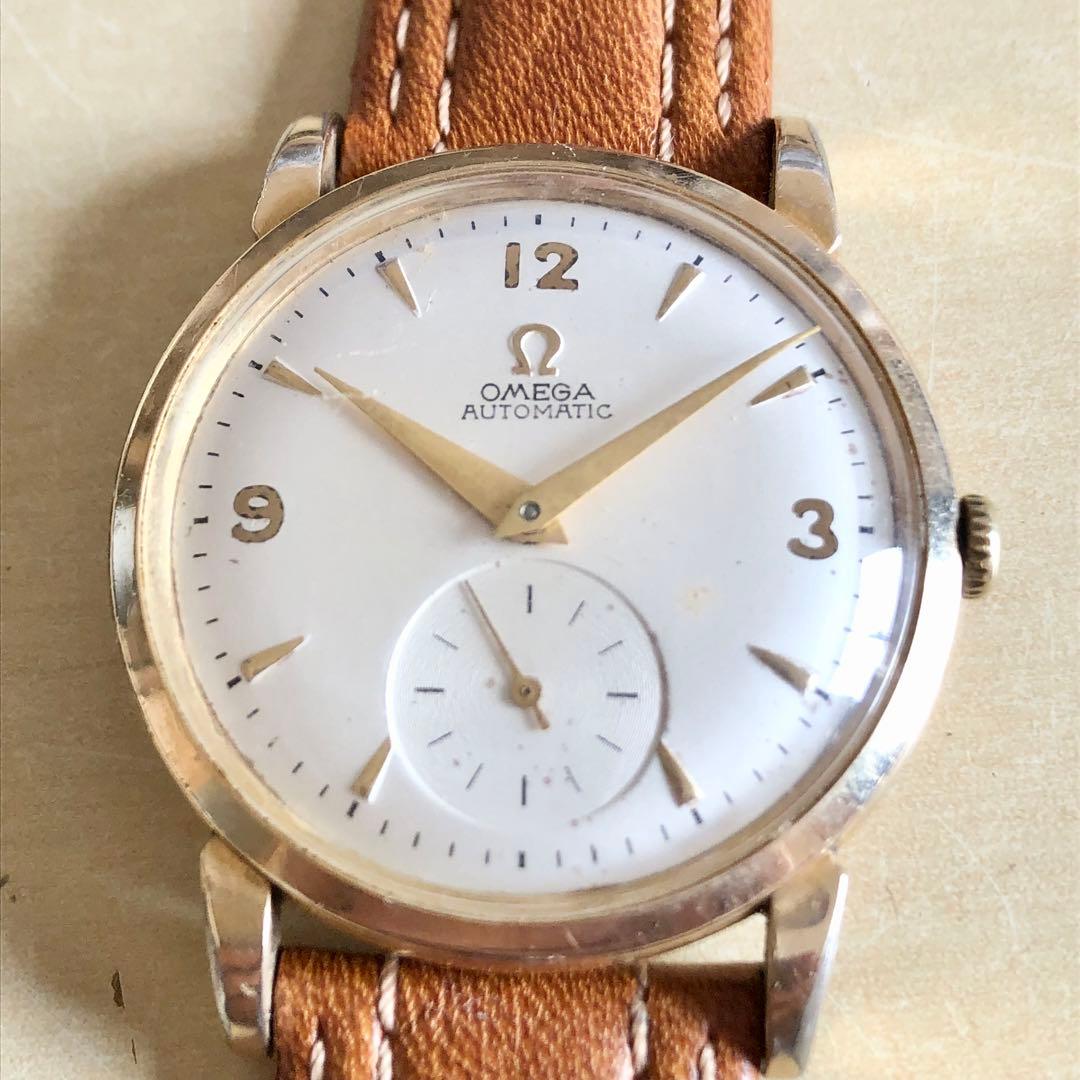 OMEGA オメガ cal.342 ハーフローター 初期自動巻き バンパー
