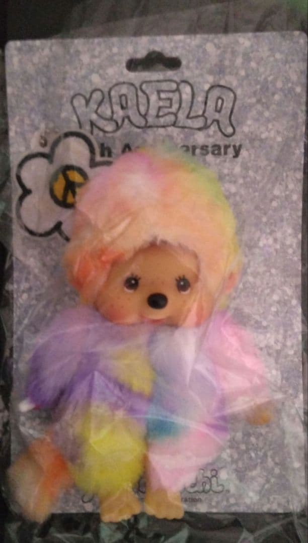 カエチッチ パステル　レインボー キーチェーン　　第三弾モンチッチ　木村カエラ