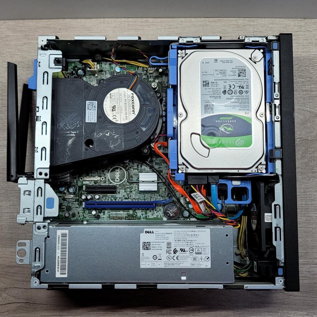 Core i7 8700／無線LAN内蔵／16G／SSD256GB／HDD1TB