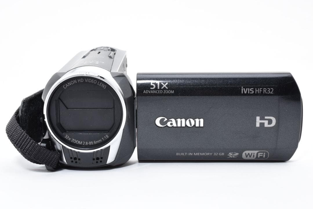 【美品】Canon iVIS HF R32　ビデオカメラ　動作確認済
