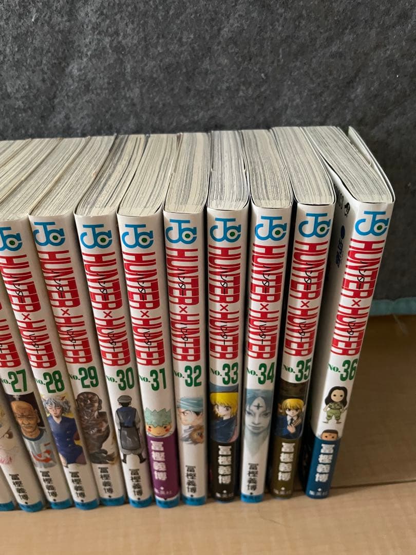 あ*ぴ様 ほぼ初版品　HUNTERXHUNTER　1〜36巻