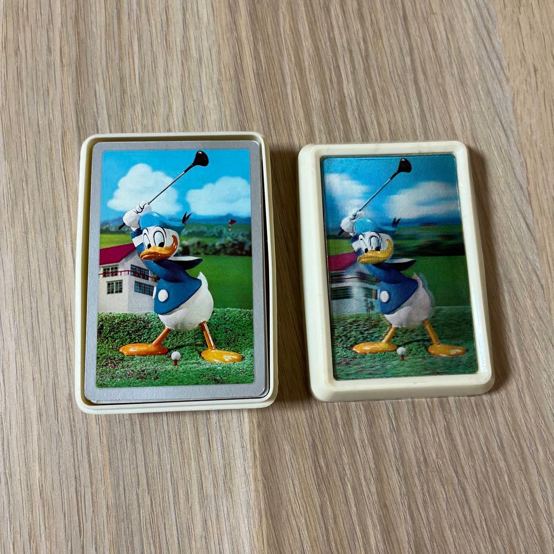 未使用　ニンテンドー「ドナルドダック」トランプ　レトロ