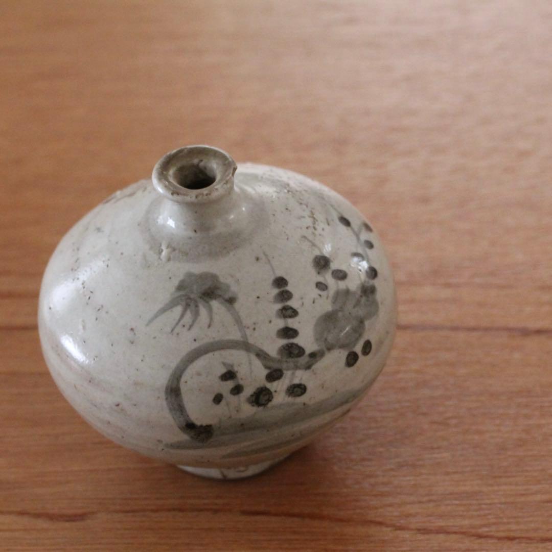 伊万里の油壺　骨董　古道具