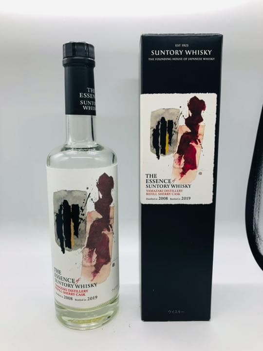 The essence of Suntory YAMAZAKI 箱あり空瓶