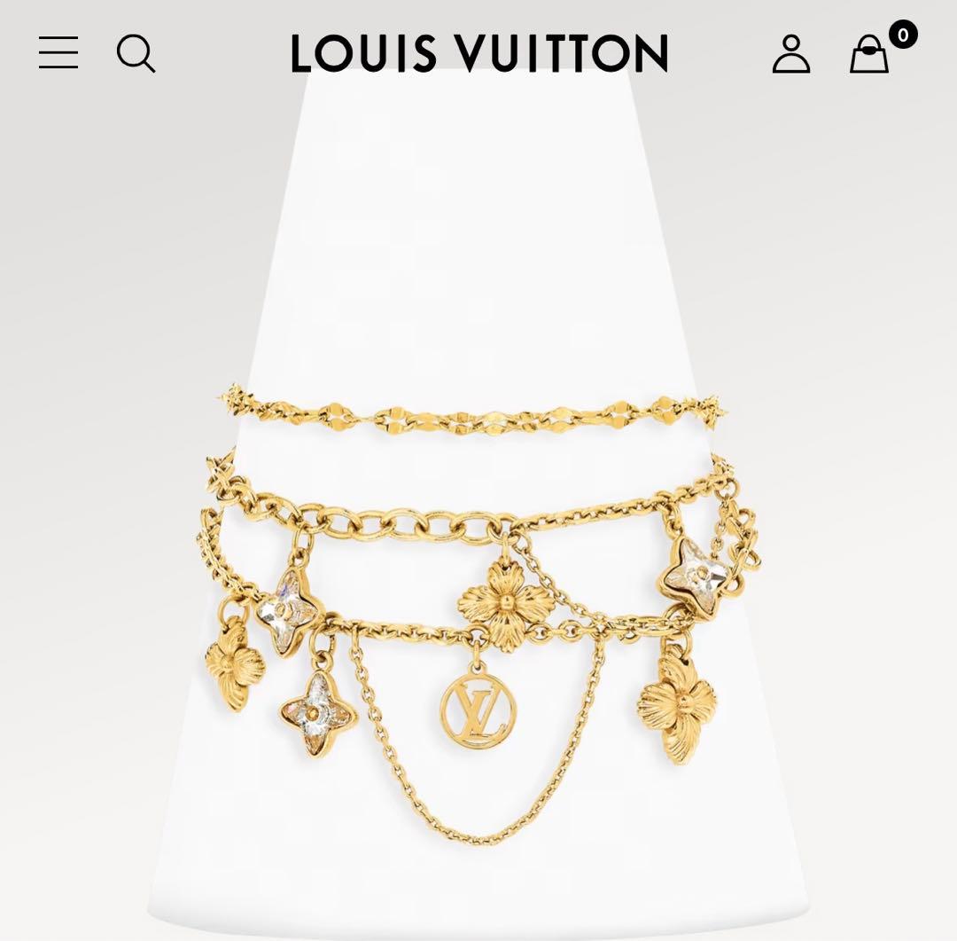 ブレスレット・ブルーミング ストラス