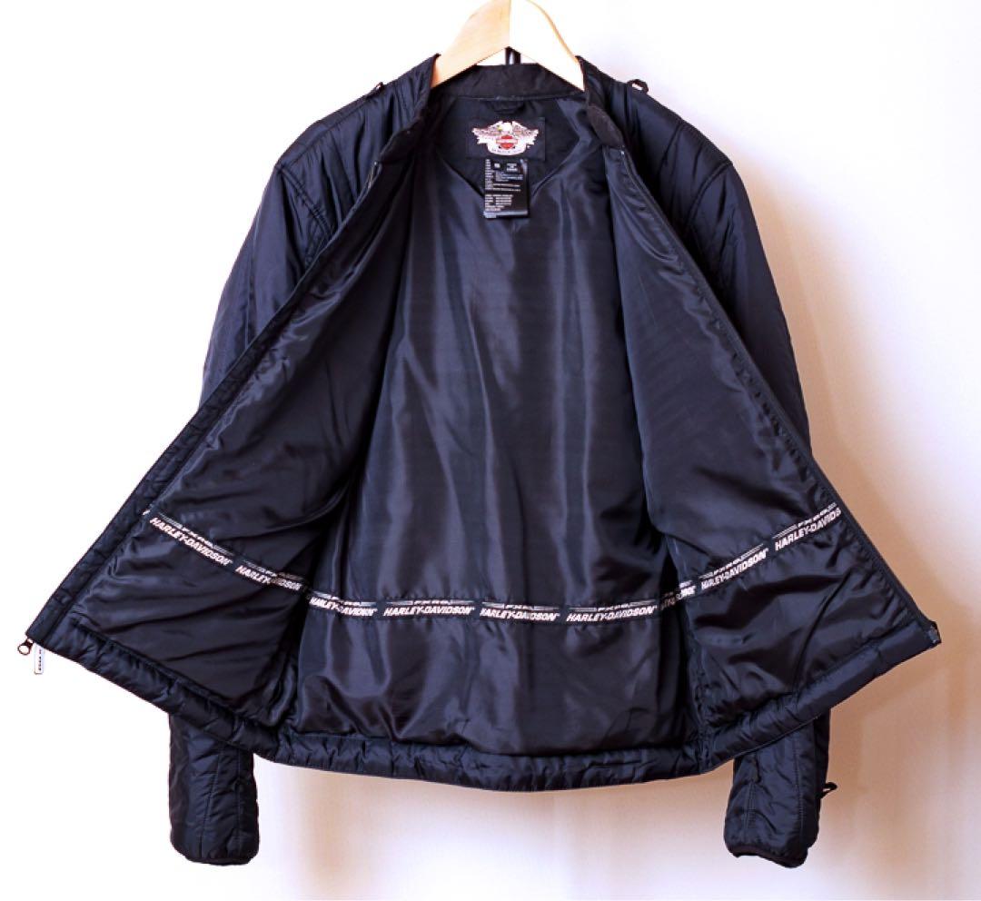 ハーレーダビッドソン FXRG レザージャケット ブラック/S