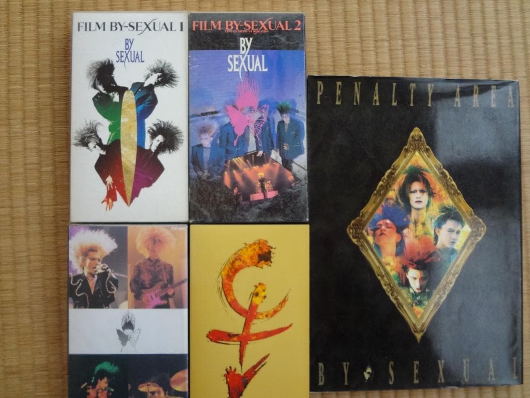 BY-SEXUAL アーティスト写真集・ｖｈｓセット