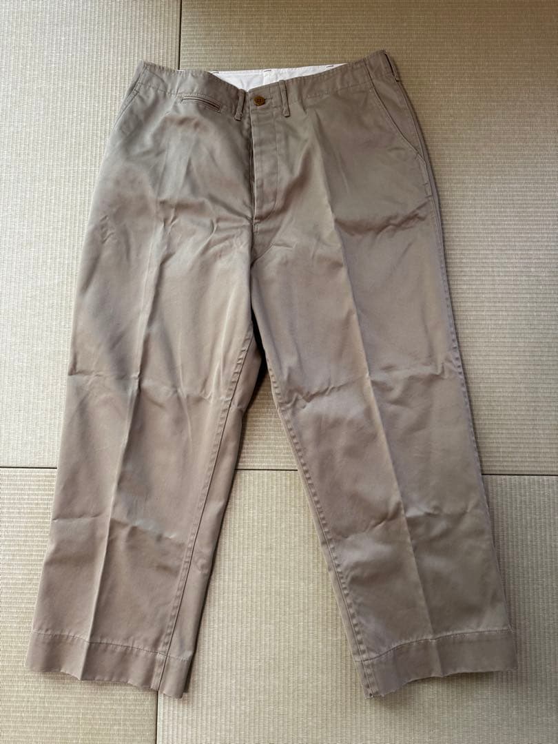 パンツ A.PRESSE Vintage US ARMY Chino Trousers