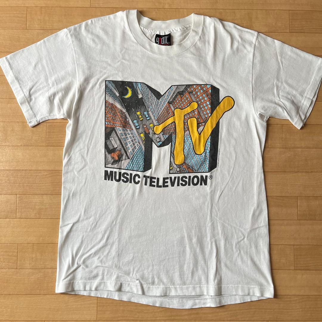 貴重 MTV 1991年 ヴィンテージ Tシャツ サイズL 美品