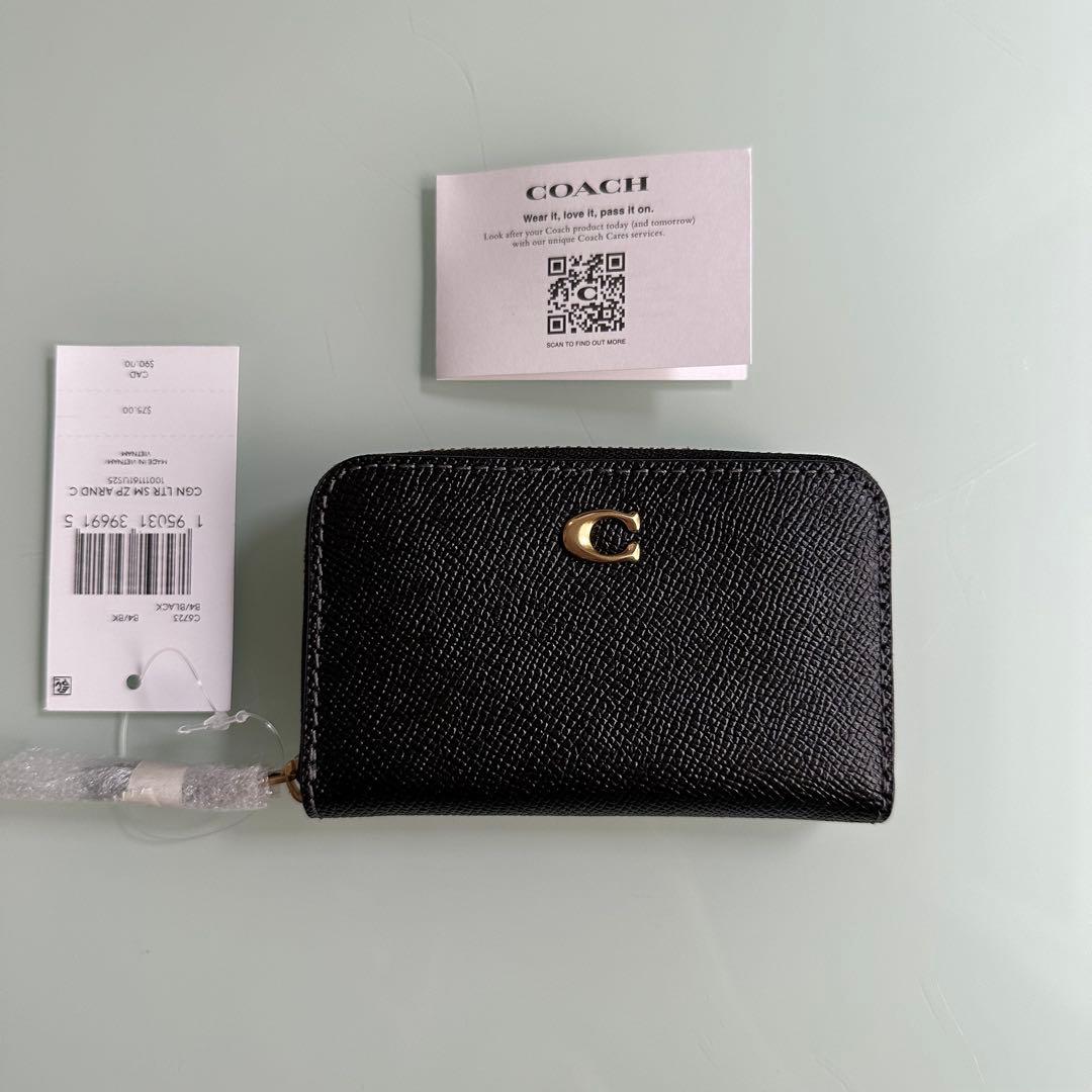 新品 COACH コーチ カードケース ケース 小銭入れ