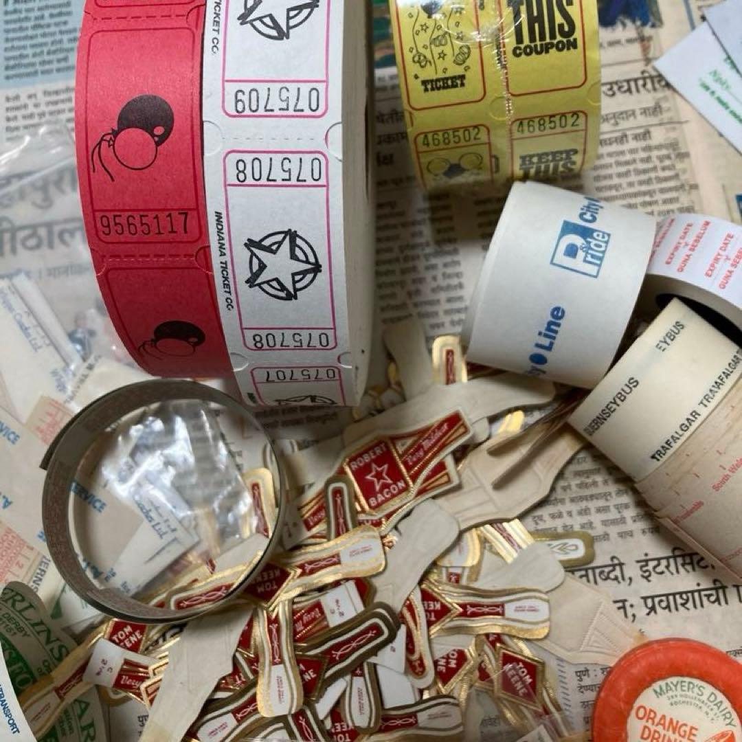 ブ*チ様 海外ロールチケット紙もの　まとめ売り