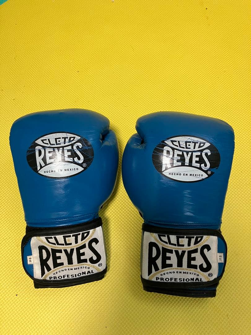 REYES ボクシンググローブ 青　8オンス
