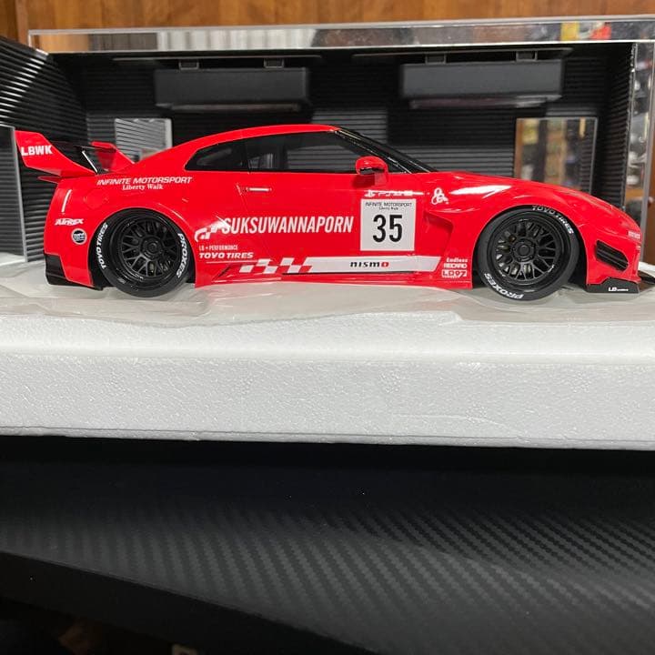 未展示品TOP SPEED1/18LB-ワークス GT スカイライン GT-R