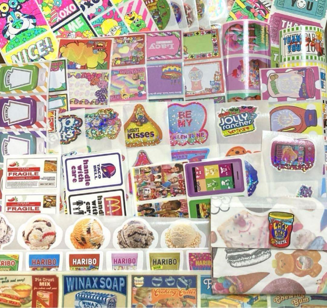 限定１セット  蛇腹ファイル  アメキャラ  たっぶり２０５枚  ハリボーなど