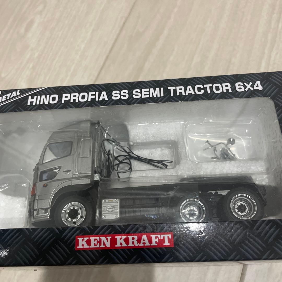 1/50 日野プロフィアSS セミトラクター 6×4 トレーラー　セット
